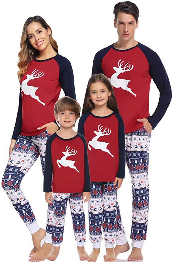 pijamas navidad familia